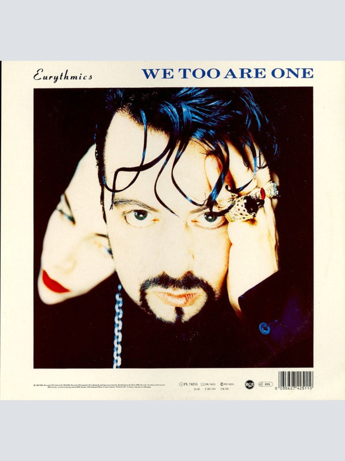 Vinyl / Eurythmics - We Too Are One