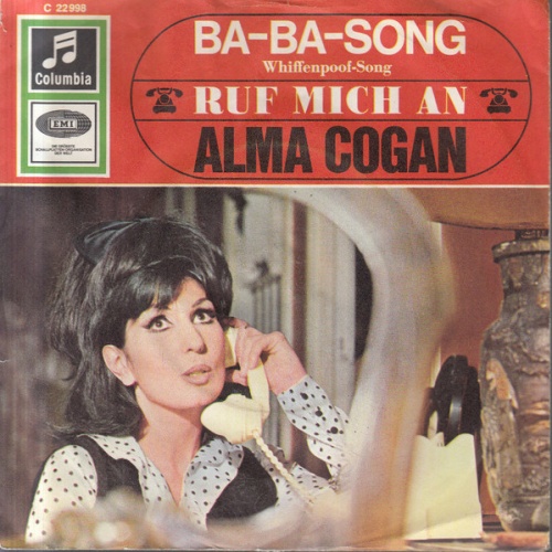 Vinyl / Alma Cogan - Ba-Ba-Song (Whiffenpoof-Song) / Ruf Mich An