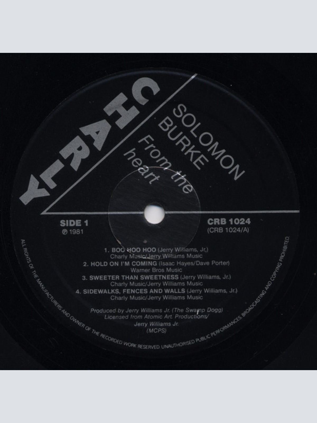 Vinyl / Solomon Burke - From The Heart