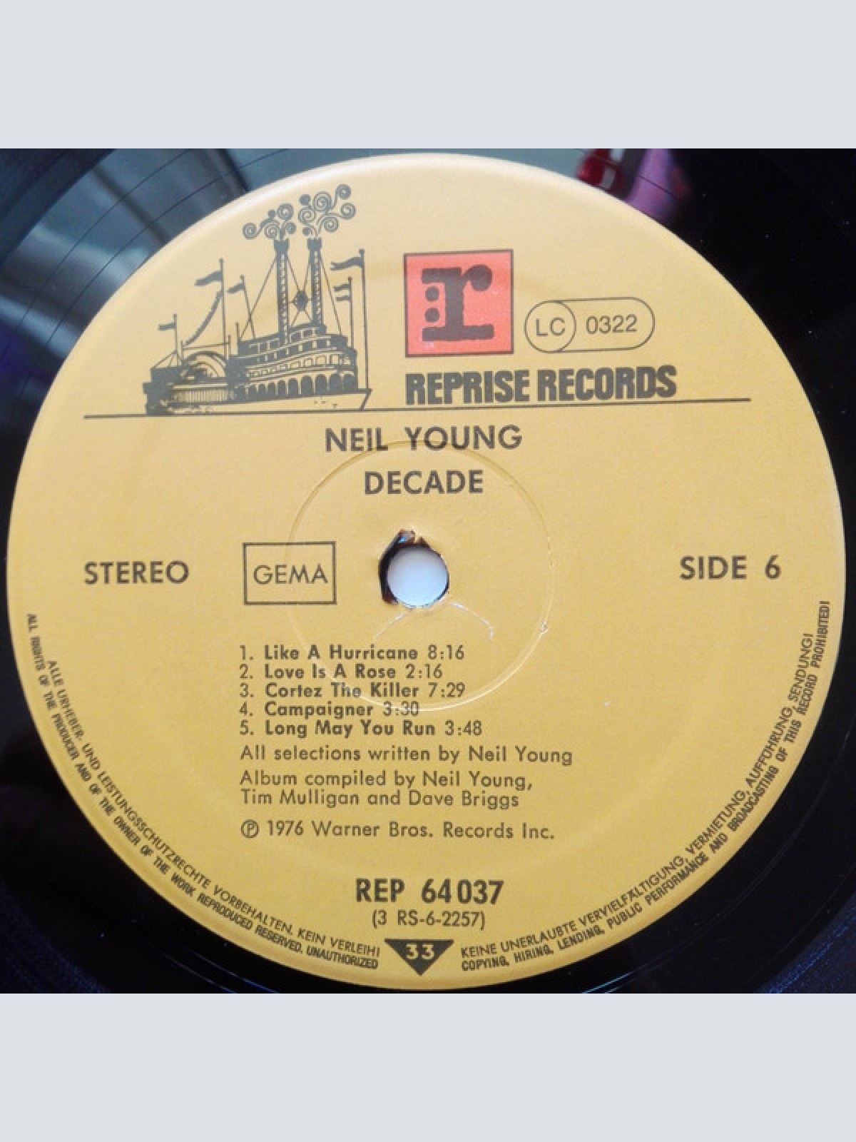 Vinyl / Neil Young - Decade