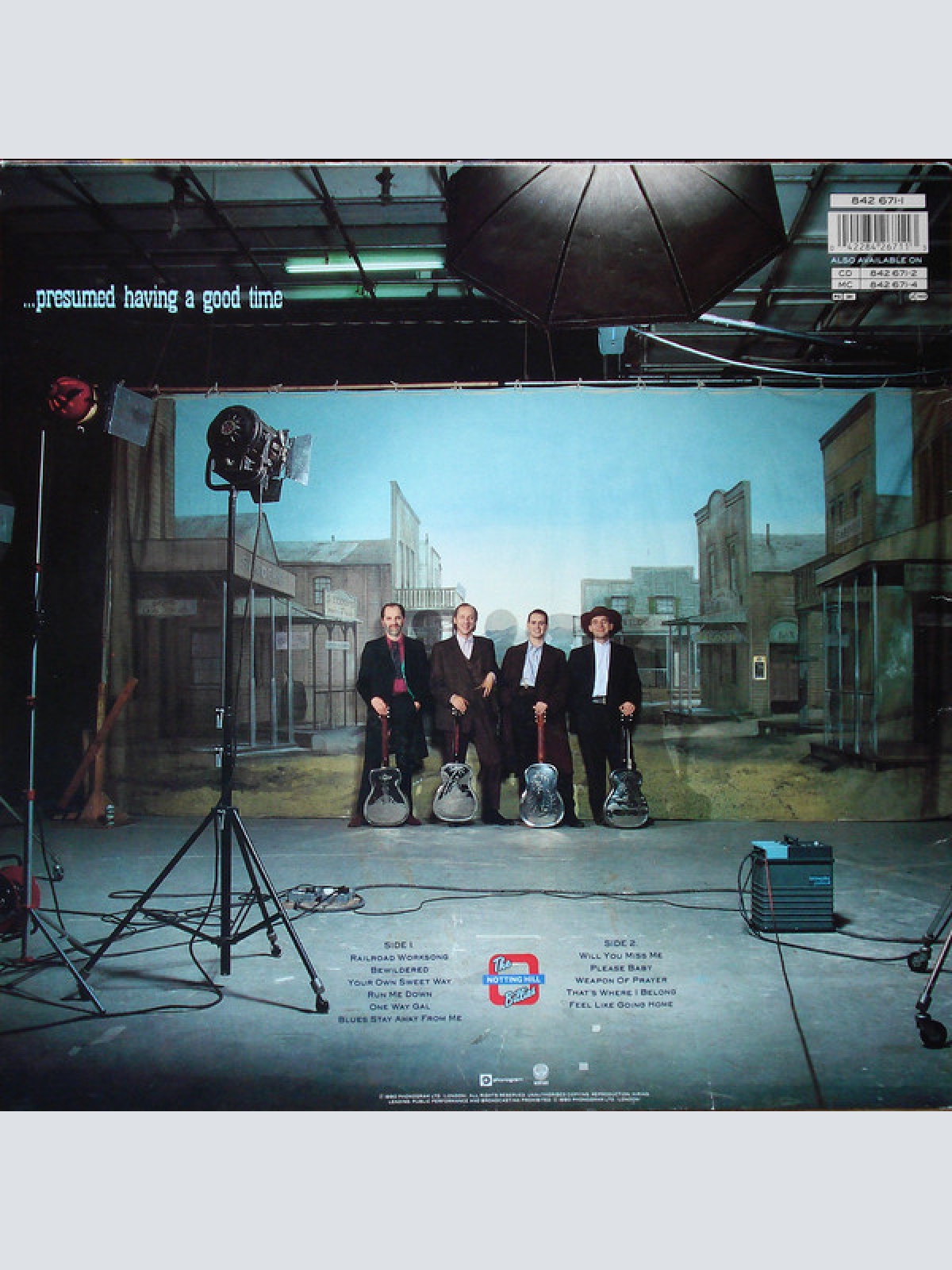 Vinyl / The Notting Hillbillies - Missing...Presumed Having A Good Time