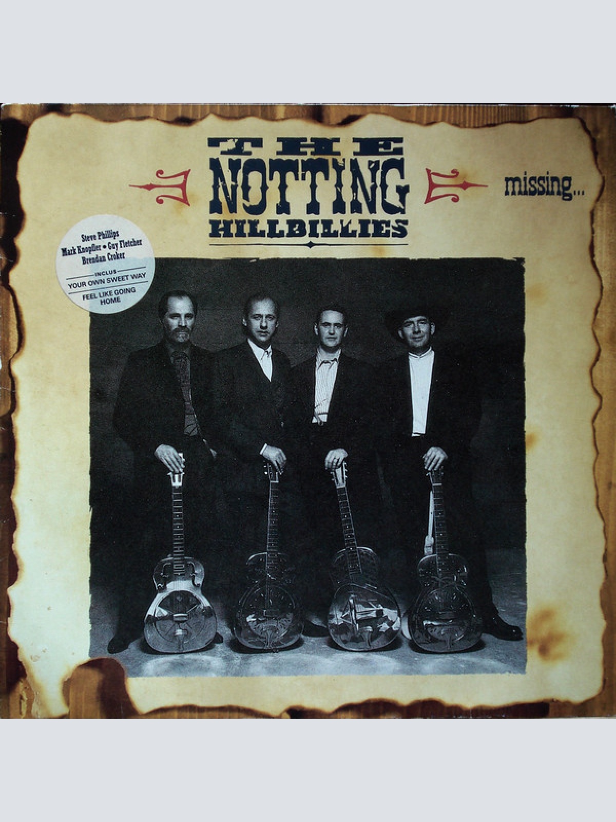 Vinyl / The Notting Hillbillies - Missing...Presumed Having A Good Time