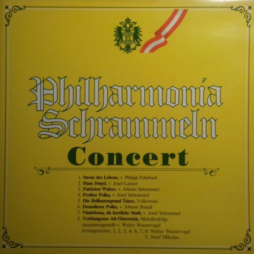 Vinyl / Philharmonia Schrammeln* - Concert