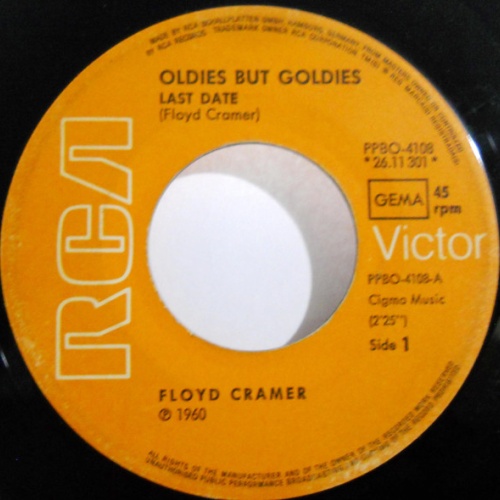 Vinyl / Floyd Cramer - Last Date / On The Rebound