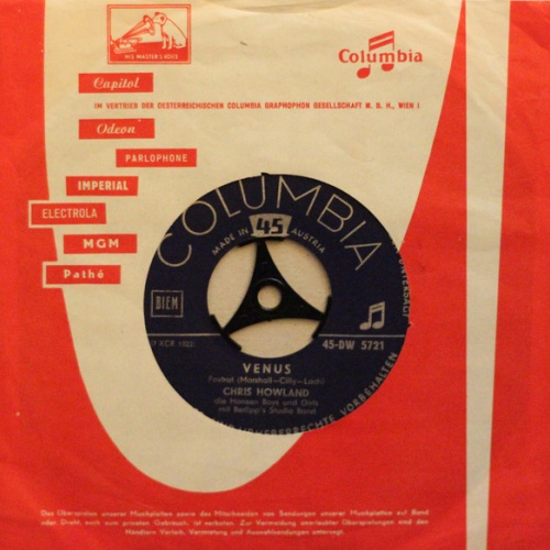 Vinyl / Chris Howland, Die Hansen Boys & Girls, Berlipp's Studio Band - Venus / Patricia