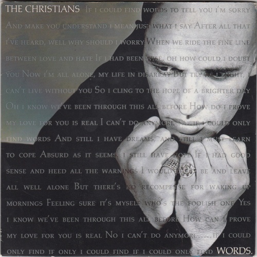 Vinyl / The Christians - Words