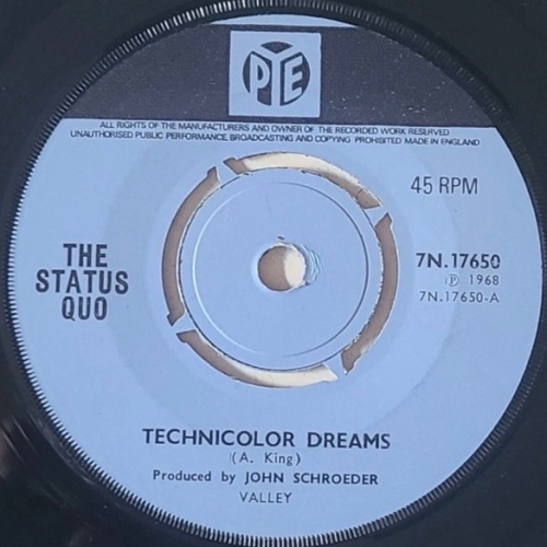 Vinyl / The Status Quo* - Technicolor Dreams