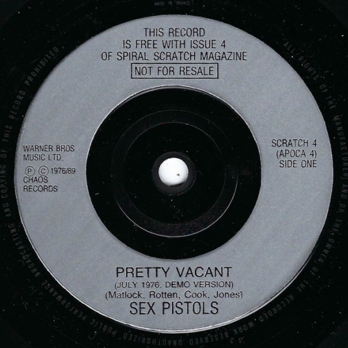 Vinyl / Sex Pistols - Pretty Vacant / I Wanna Be Me