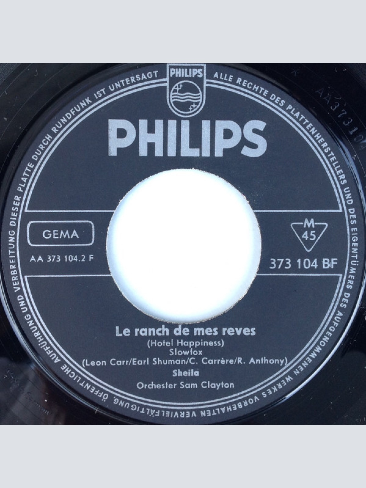 Vinyl / Sheila (5) - L'école Est Finie / Le Ranch De Mes Rêves (Hotel Happiness)