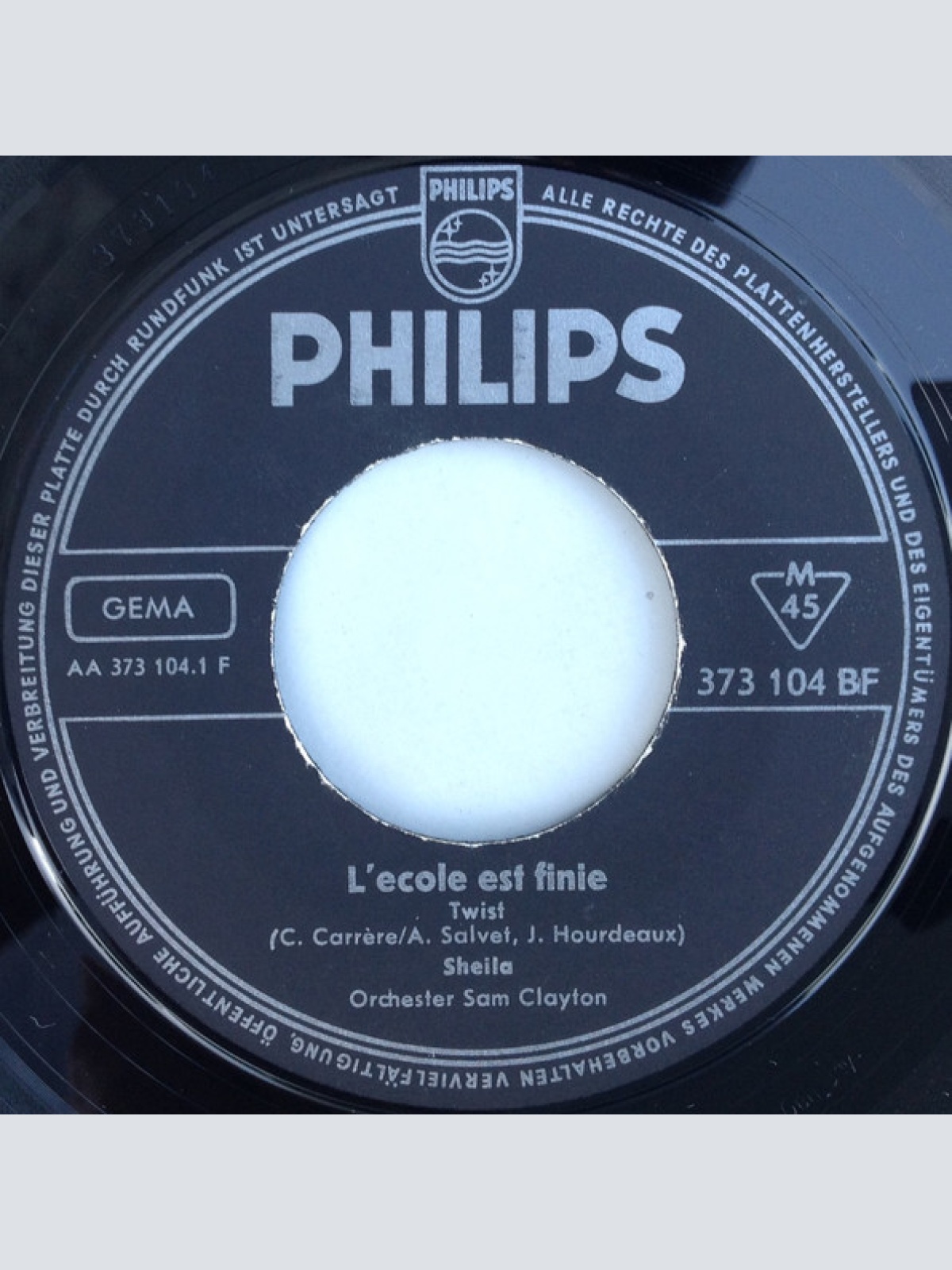 Vinyl / Sheila (5) - L'école Est Finie / Le Ranch De Mes Rêves (Hotel Happiness)