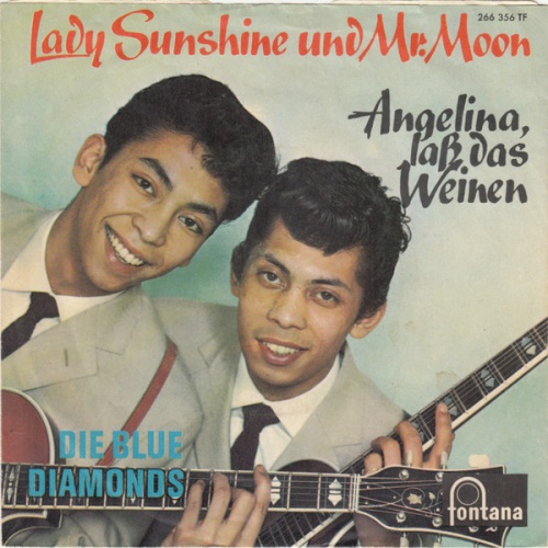 Vinyl / Die Blue Diamonds* - Lady Sunshine Und Mister Moon / Angelina, Laß Das Weinen
