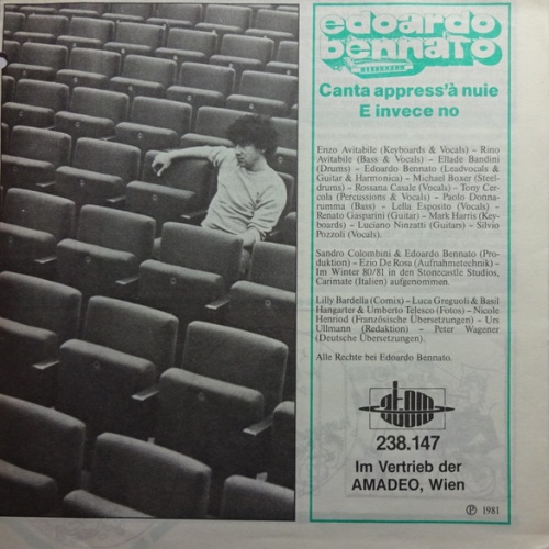 Vinyl / Edoardo Bennato - Canta Appress'A Nuie