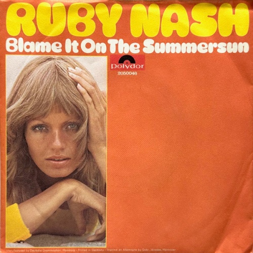 Vinyl / Ruby Nash - Blame It On The Summersun
