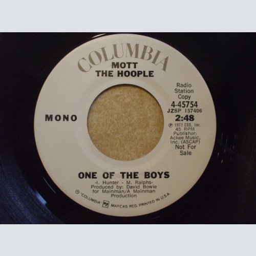 Vinyl / Mott The Hoople - One Of The Boys