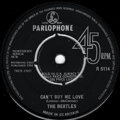 Vinyl / The Beatles - Can't Buy Me Love