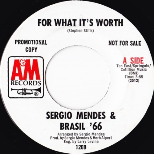 Vinyl / Sergio Mendes & Brasil '66* - For What It's Worth