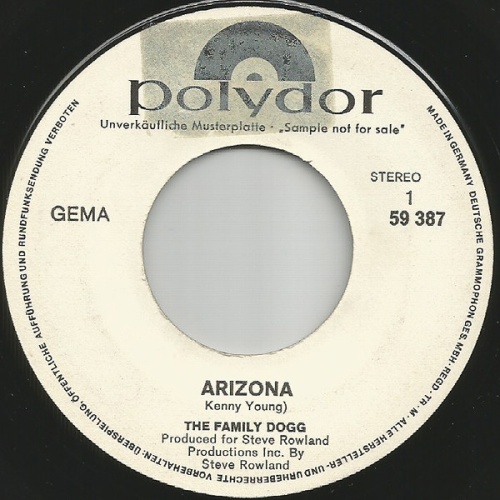 Vinyl / The Family Dogg* - Arizona