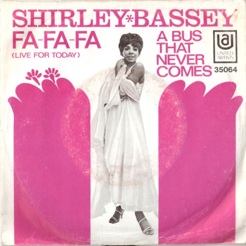 Vinyl / Shirley Bassey - Fa-Fa-Fa (Live For Today)