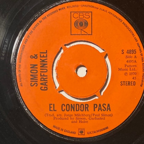 Vinyl / Simon & Garfunkel - El Condor Pasa