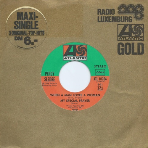 Vinyl / Percy Sledge - When A Man Loves A Woman / My Special Prayer