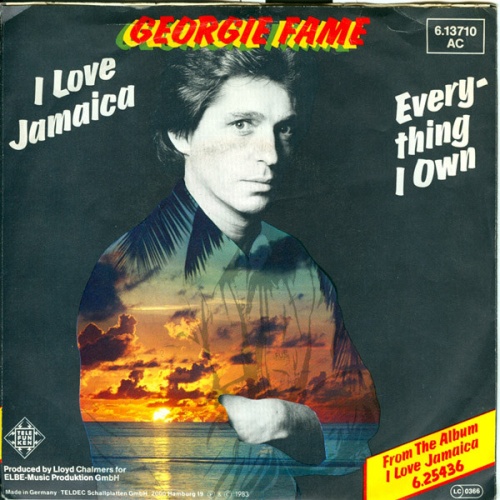 Vinyl / Georgie Fame - I Love Jamaica / Everything I Own