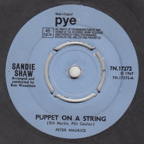 Vinyl / Sandie Shaw - Puppet On A String