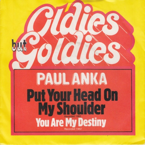 Vinyl / Paul Anka - Put Your Head On My Shoulder / You Are My Destiny