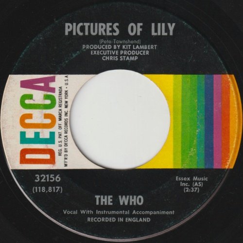 Vinyl / The Who - Pictures Of Lily