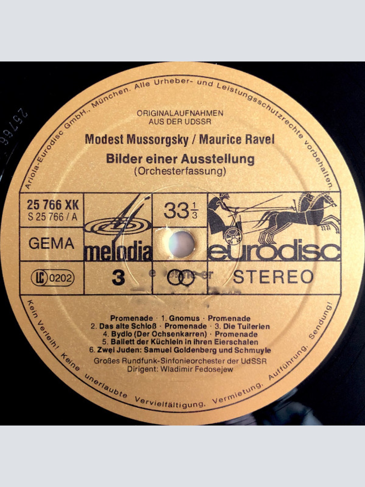 Vinyl / Victor Jeresco*, Moscow Radio Symphony*, Emerson, Lake & Palmer, Modest Mussorgsky - Pictures At An Exhibition