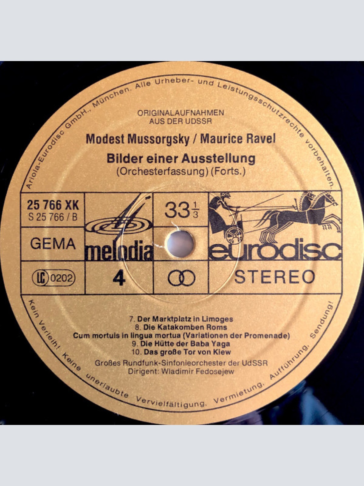 Vinyl / Victor Jeresco*, Moscow Radio Symphony*, Emerson, Lake & Palmer, Modest Mussorgsky - Pictures At An Exhibition