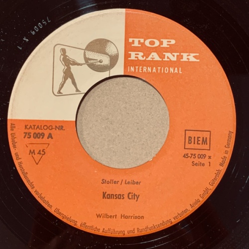 Vinyl / Wilbert Harrison - Kansas City