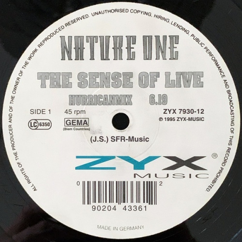 Vinyl / Nature One - The Sense Of Live