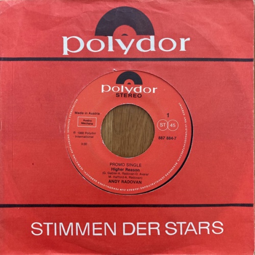 Vinyl / Andy Radovan - Higher Reason