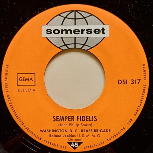 Vinyl / Washington D. C. Brass Brigade - Semper Fidelis - Washington Post March