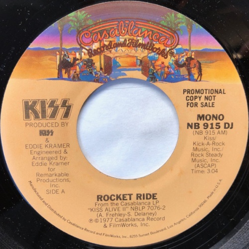 Vinyl / Kiss - Rocket Ride
