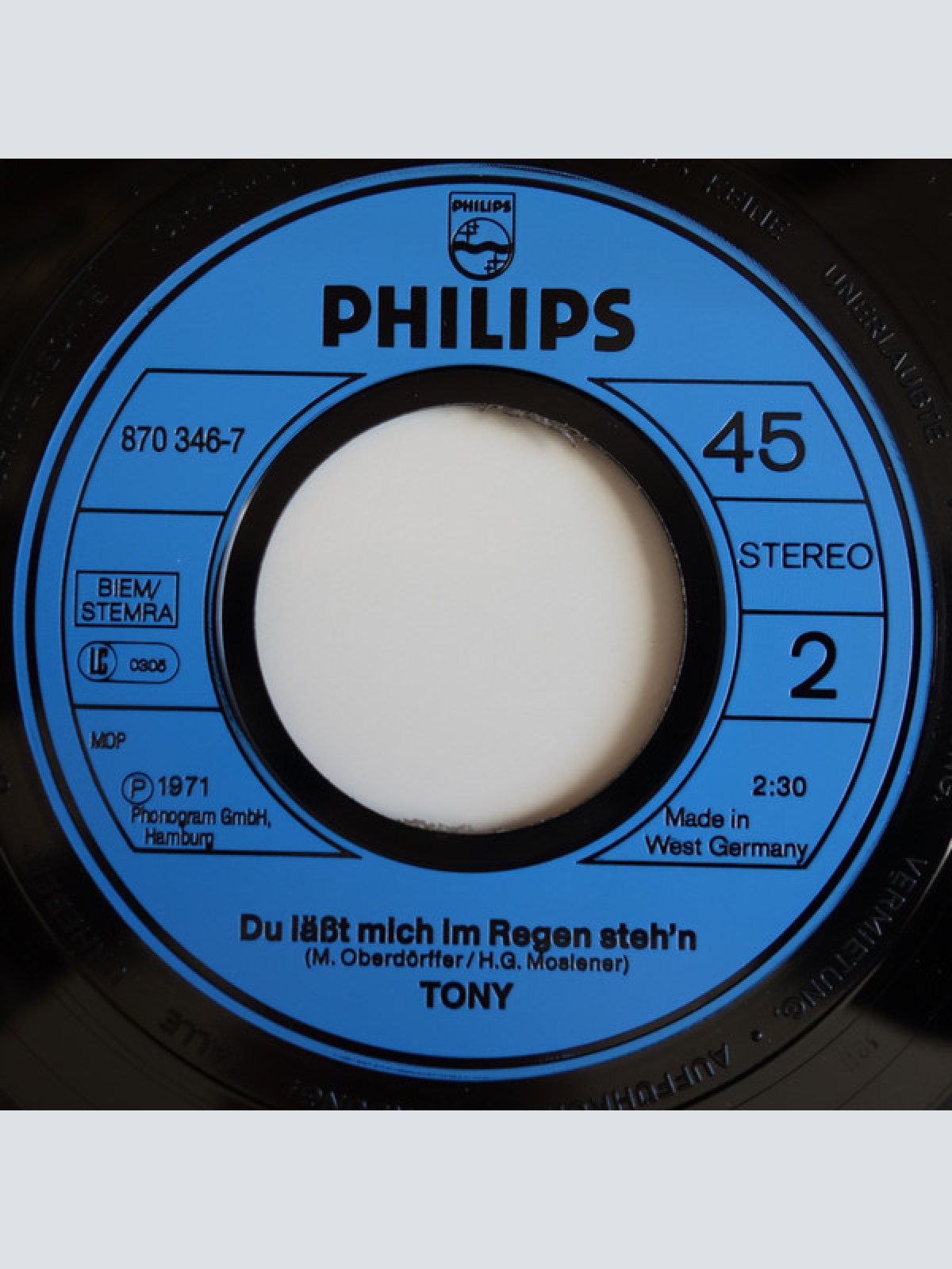 Vinyl / Tony (9) - Mädchen Mit Roten Haaren