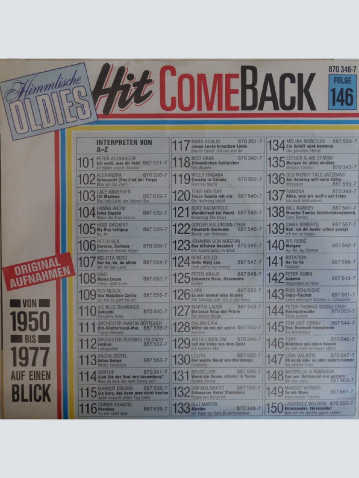 Vinyl / Tony (9) - Mädchen Mit Roten Haaren