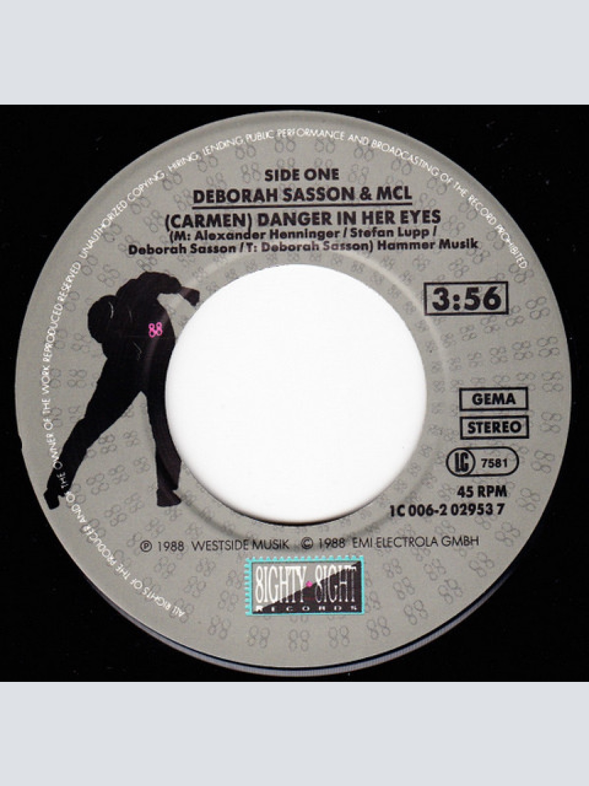 Vinyl / Deborah Sasson & MCL* - (Carmen) Danger In Her Eyes