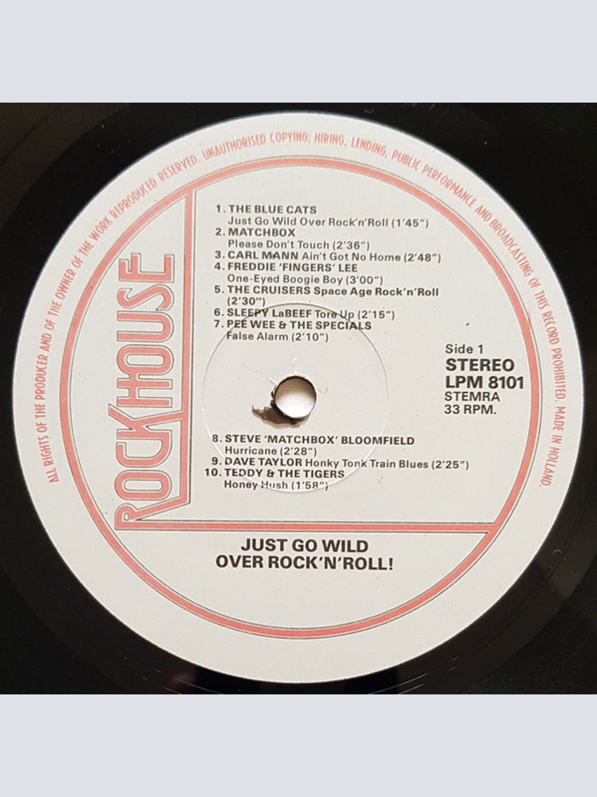Vinyl / Various - Just Go Wild Over Rock'n'Roll!
