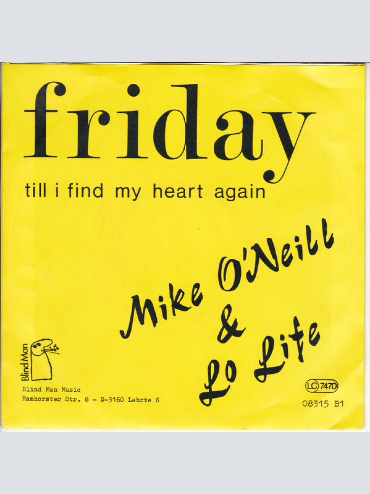 Vinyl / Mike O'Neill & Lo Life* - Friday