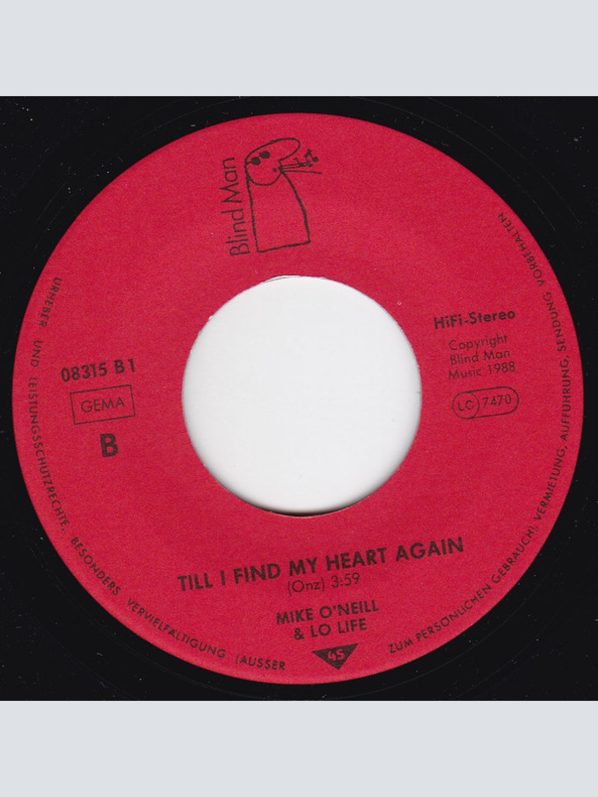 Vinyl / Mike O'Neill & Lo Life* - Friday