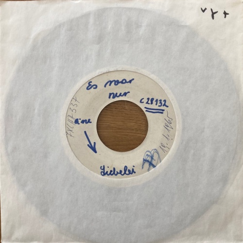 Vinyl / Die Bambis - Es War Nur Eine Liebelei / Ticke-Tacke-Slop