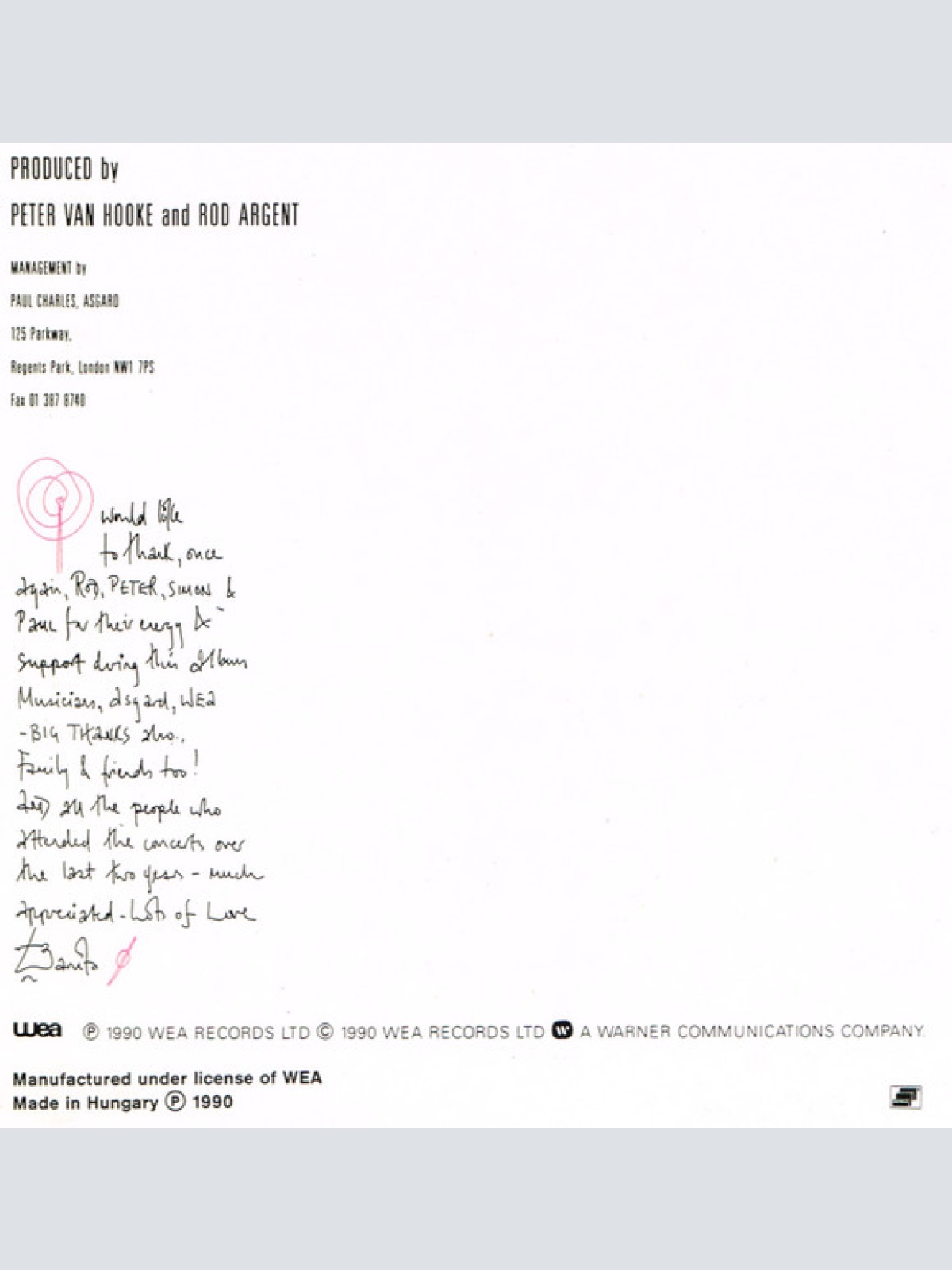 Vinyl / Tanita Tikaram - The Sweet Keeper