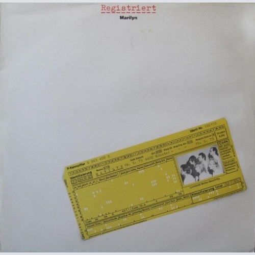 Vinyl / Marilyn (14) - Registriert