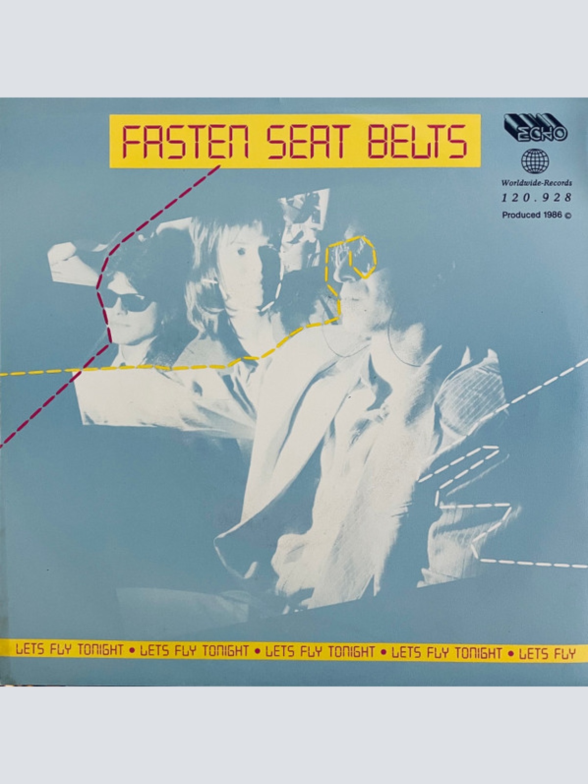 Vinyl / Fasten Seat Belts - Let's Fly Tonight
