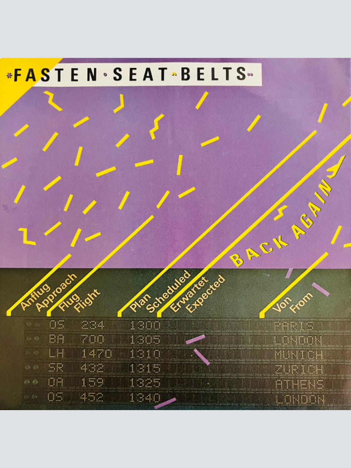 Vinyl / Fasten Seat Belts - Back Again