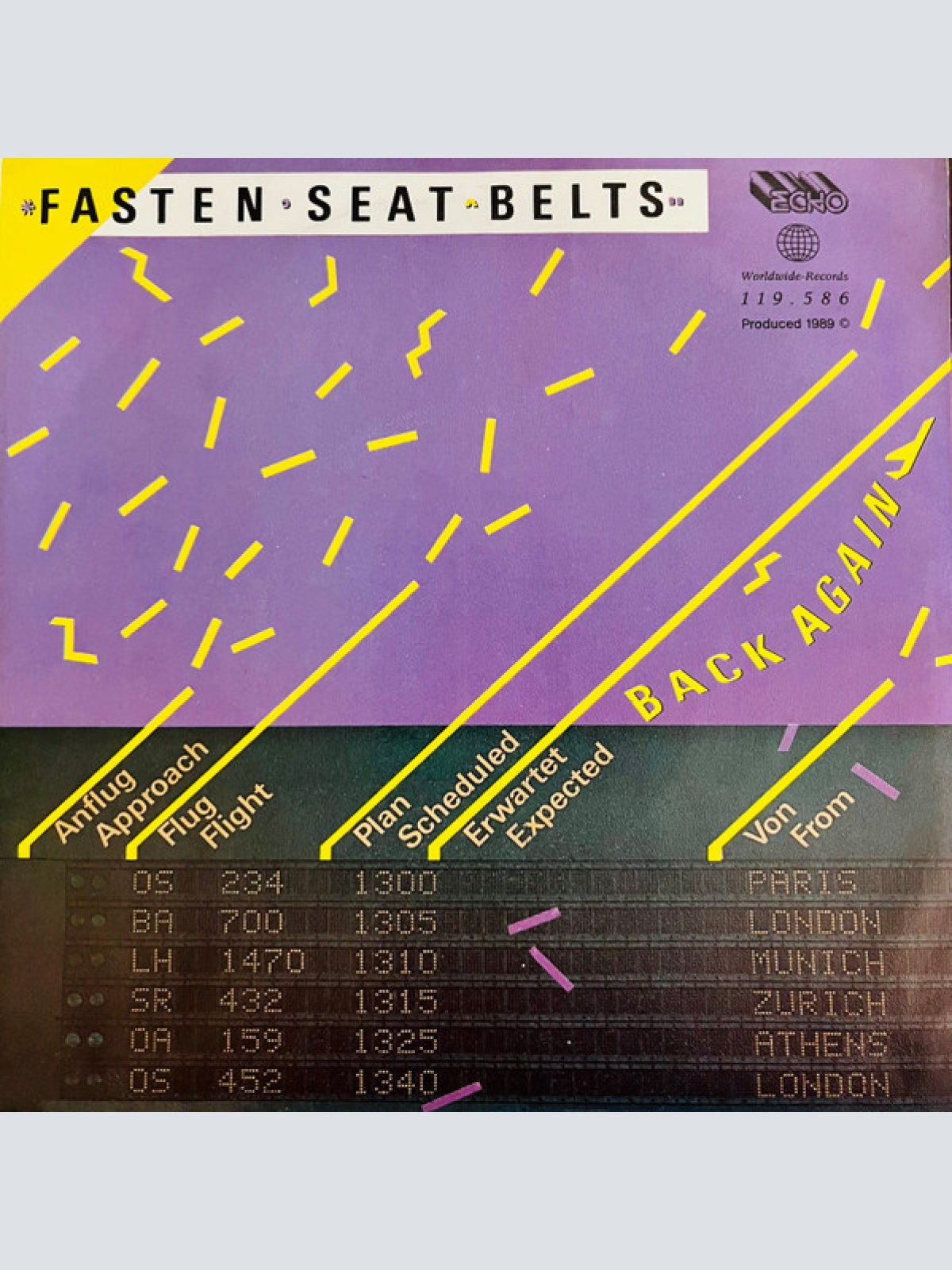 Vinyl / Fasten Seat Belts - Back Again