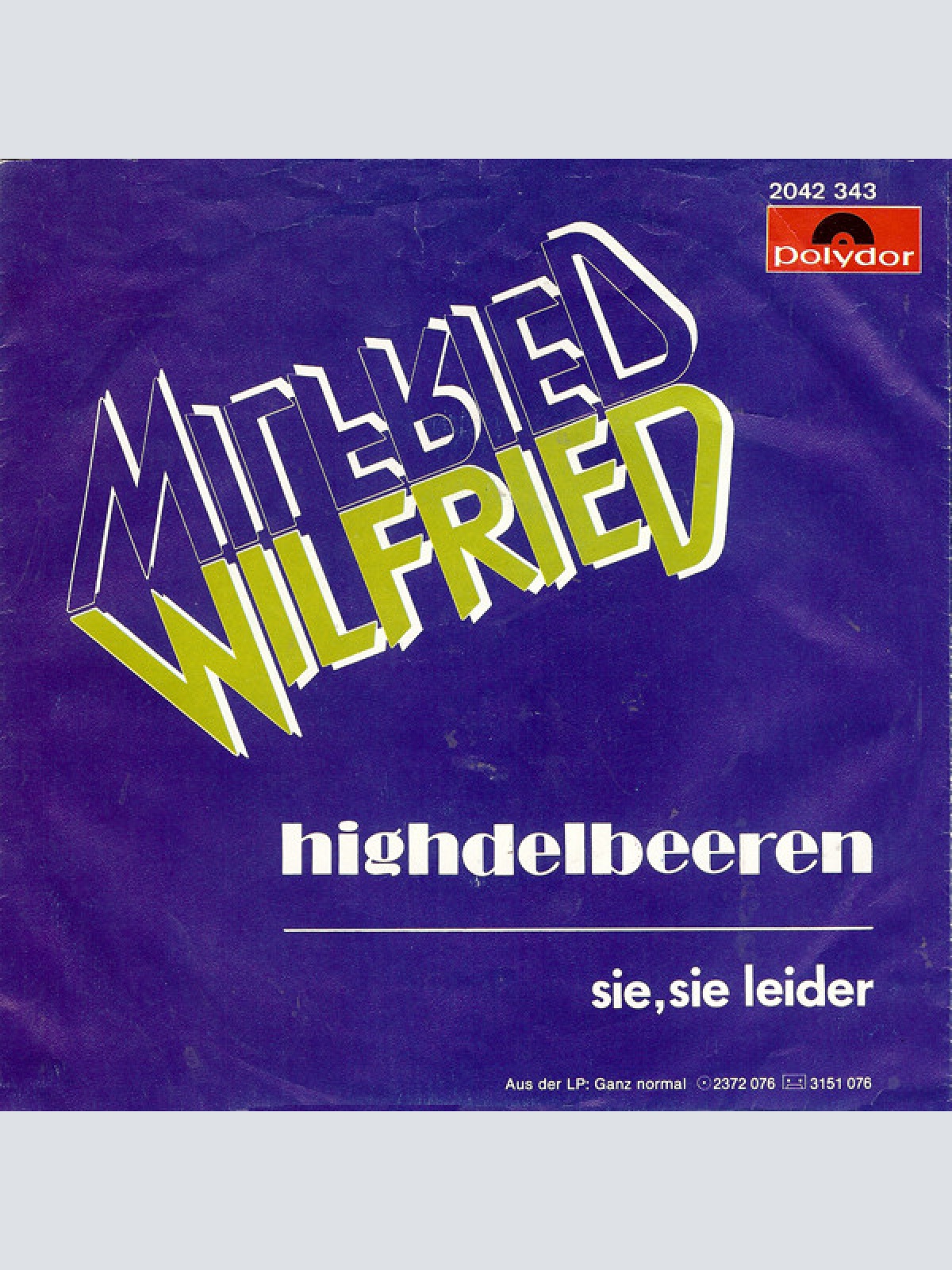 Vinyl / Wilfried - Highdelbeeren
