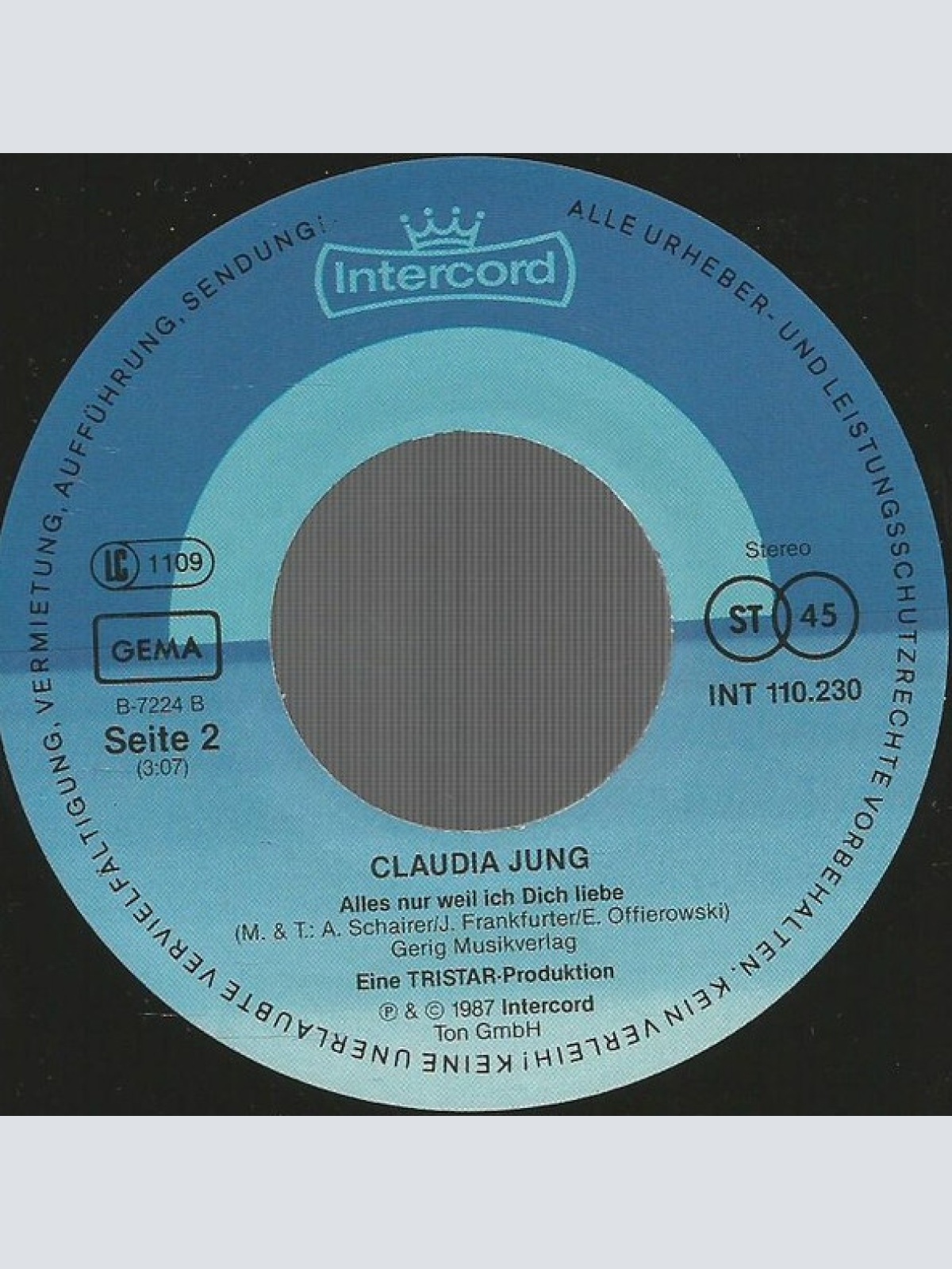 Vinyl / Claudia Jung - Träume Sterben Nie