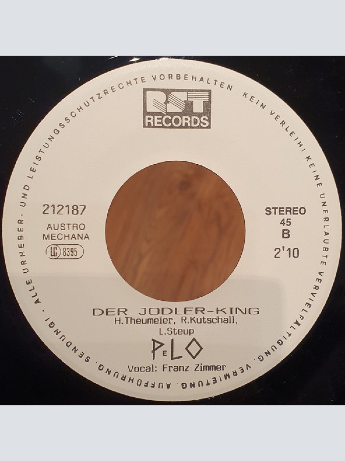 Vinyl / Petroleum Light Orchester - Farmers Dream / Der Jodler-King